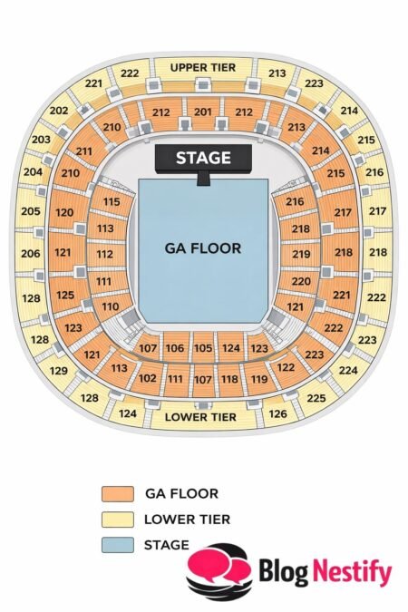 o2 arena seating plan