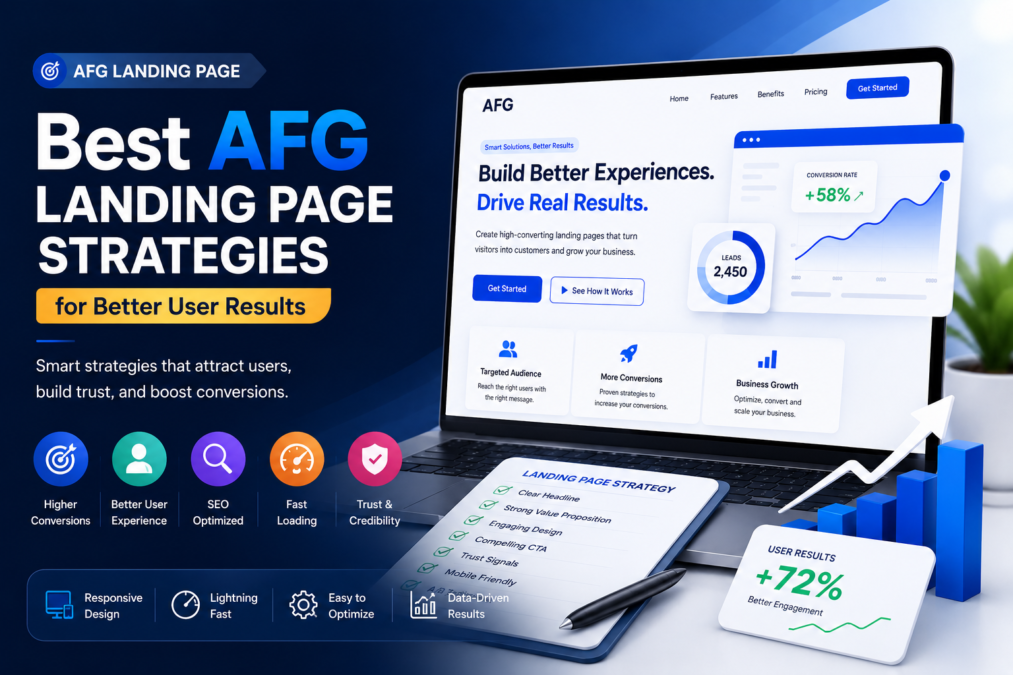 afg landing page