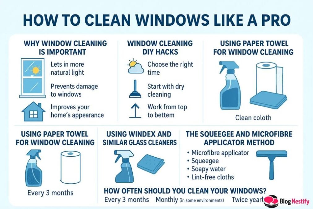 best way to clean windows
