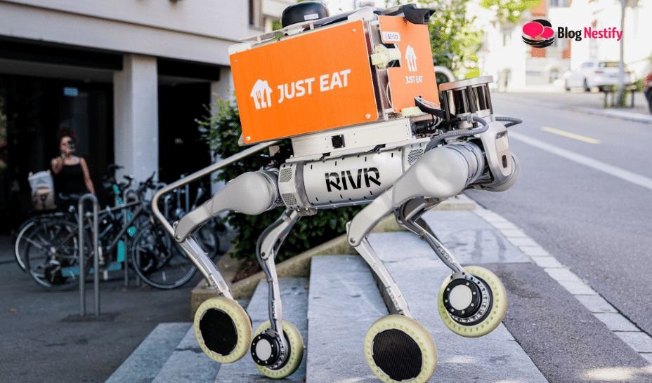 just eat delivery robots
