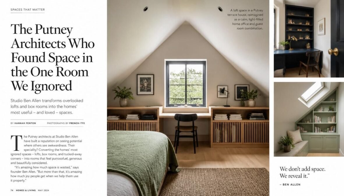 The Putney Architects Who Found Space in the One Room We Ignored