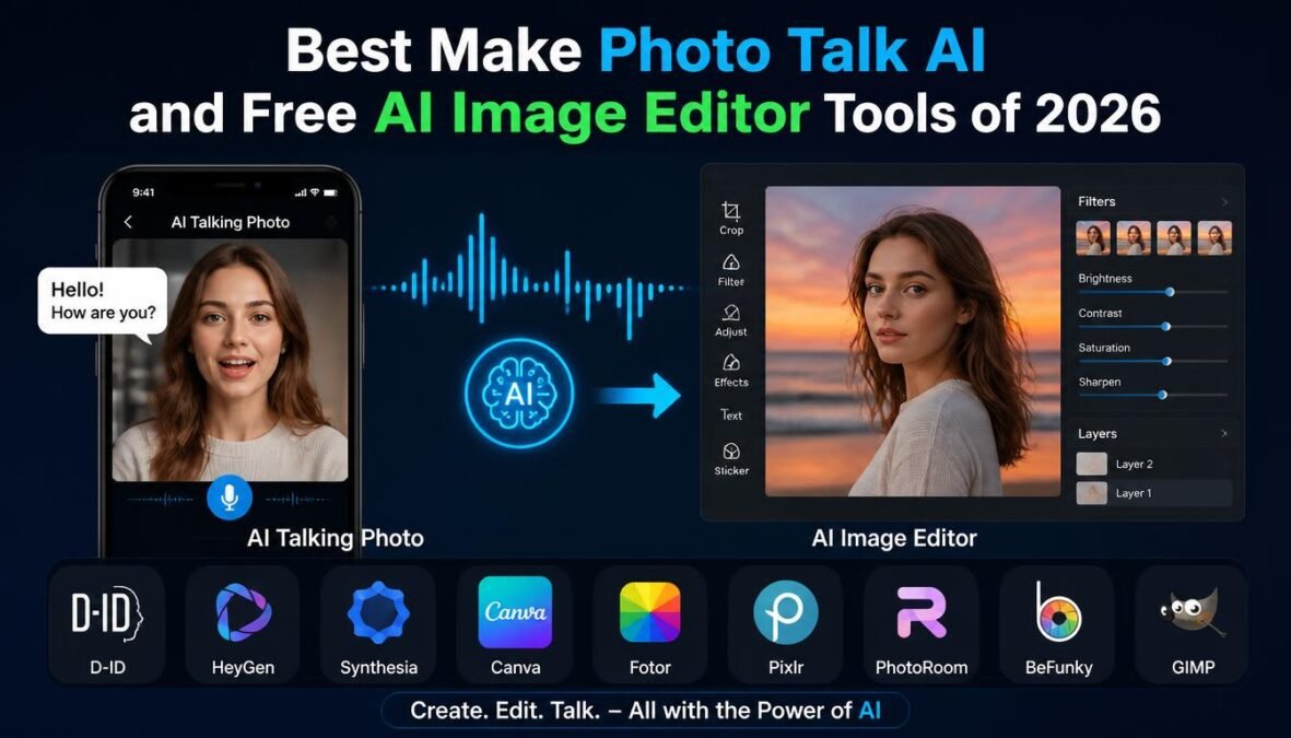 Best Make Photo Talk AI and Free AI Image Editor Tools of 2026